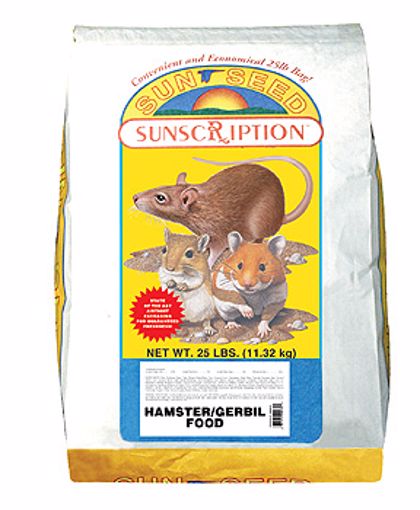 Picture of 25 LB. SUNBASICS HAMSTER/GERBIL MIX