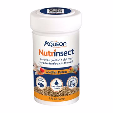 Picture of 1.76 0Z. AQUEON FOOD NUTRINSECT GOLDFISH PELLET