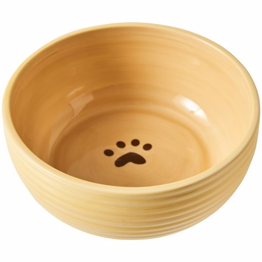 Picture of 7 IN. ELEGANCE DOG DISH CREAM