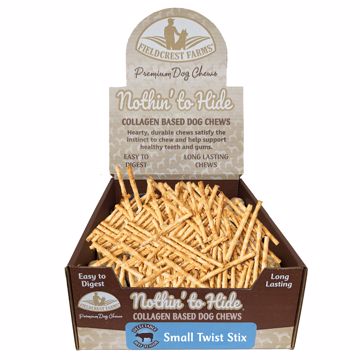 Picture of 100 CT. NOTHING TO HIDE - BEEF TWIST STIX - BULK