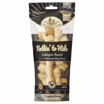 Picture of 3 IN. NOTHING TO HIDE - ULTRA KNOTTED CHICKEN BONE - 12 PK.