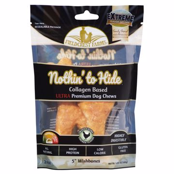 Picture of 5 IN. NOTHING TO HIDE - ULTRA CHICKEN WISHBONE - 2 PK.