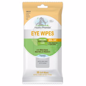 Picture of 35 CT. HEALTHY PROMISE PET EYE WIPES