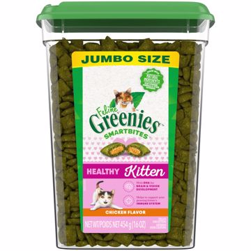 Picture of 16 OZ. GREENIES SMARTBITES KITTEN - CHICKEN