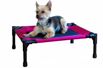 Picture of SM. 17 IN.X22 IN. CREATIVE SOLUTIONS ELEVATED PET BED - RED