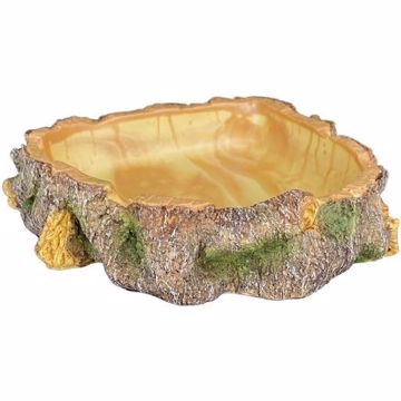Picture of XL. POLYRESIN WOOD BOWL