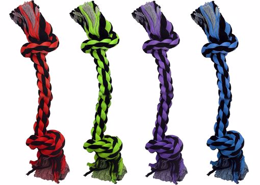 Picture of 9 IN. NUTS FOR KNOTS - TWO KNOT ROPE