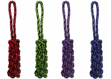 Picture of 16 IN. NUTS FOR KNOTS - TUG WITH BRAIDED STICK