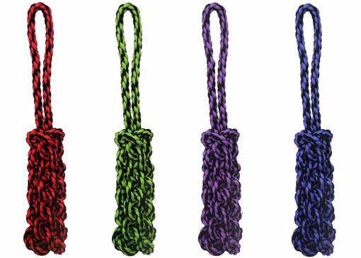 Picture of 16 IN. NUTS FOR KNOTS - TUG WITH BRAIDED STICK