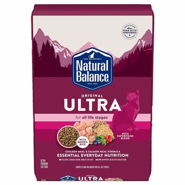 Picture of 15 LB. ORIGINAL ULTRA WBH CHICKEN FORMULA DRY CAT FOOD