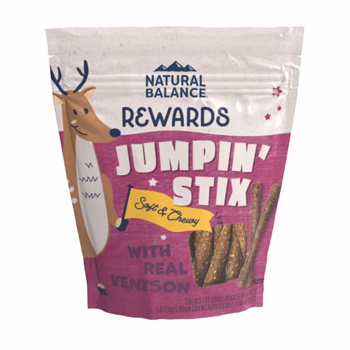 Picture of 10 OZ. JUMPIN STIX DOG TREATS - VENISON