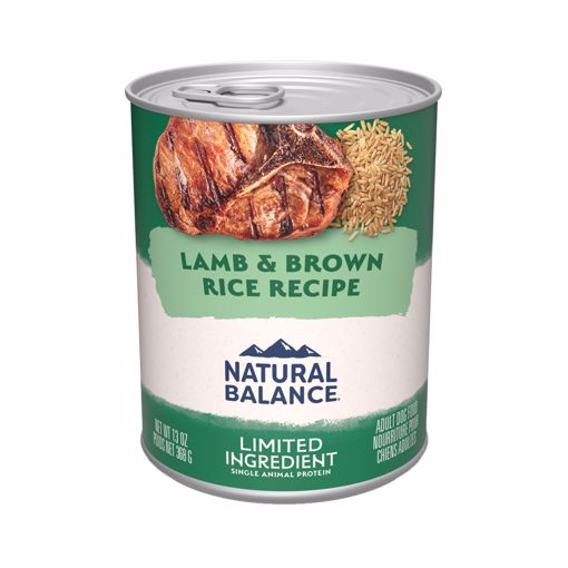 Picture of 12/13 OZ. LID LAMB/BROWN RICE FORMULA CANNED DOG FOOD