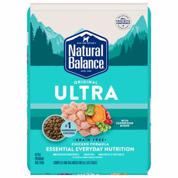 Picture of 11 LB. ULTRA CHICKEN GRAIN FREE FORMULA DRY DOG FOOD