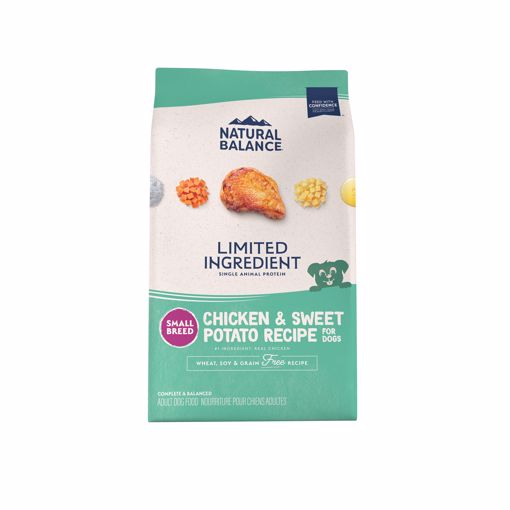 Picture of 12 LB. LID CHICKEN/SWEET POTATO FORMULA SM BRD BITE DRY FOOD