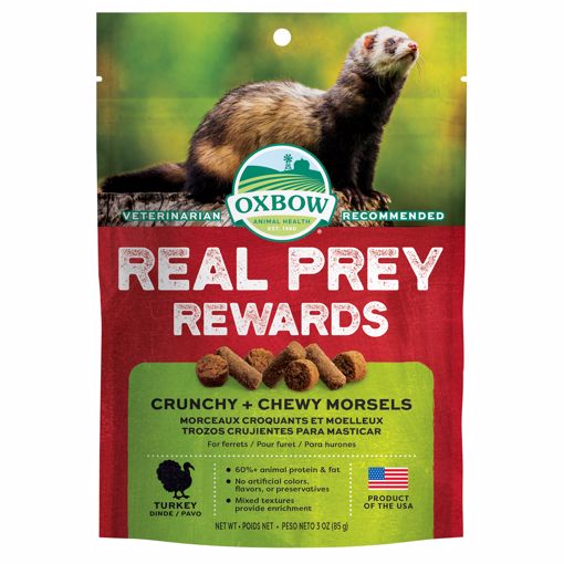 Picture of 3 OZ. FERRET TREAT CRUNCHY & CHEWY TURKEY