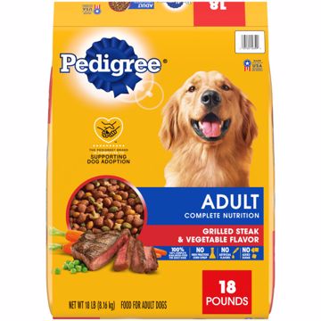 Picture of 18 LB. COMPLETE NUTRITION ADULT DOG - STEAK/VEG