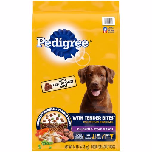 Picture of 14 LB. TENDER BITES ADULT DOG DRY FOOD