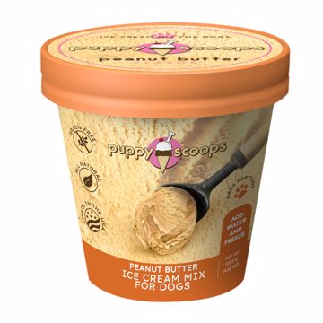 Picture of 4.65 OZ. PUPPY SCOOPS ICE CREAM - PEANUT BUTTER