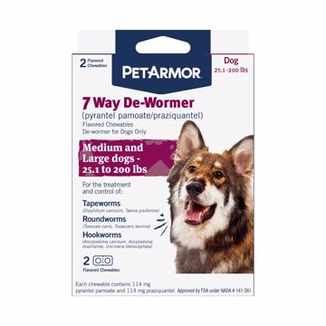 Picture of 2 CT. PET ARMOR 7 WAY DE-WORMER - LARGE DOGS