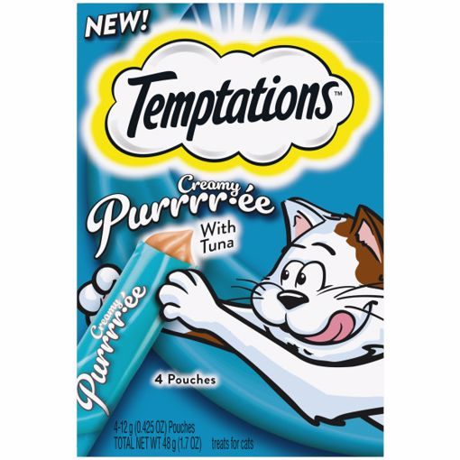 Picture of 11/1.7 OZ. TEMPTATIONS CREAMY PURREE - TUNA