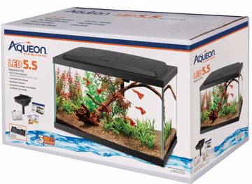 Picture of 5.5 GAL. AQUARIUM KIT W/LED LIGHTING - BLACK