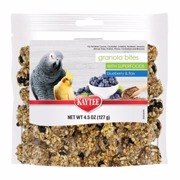 Picture of 4.5 OZ. SUPER FOOD GRANOLA BITES AVIAN - BLUEBERRY/FLAX SEED