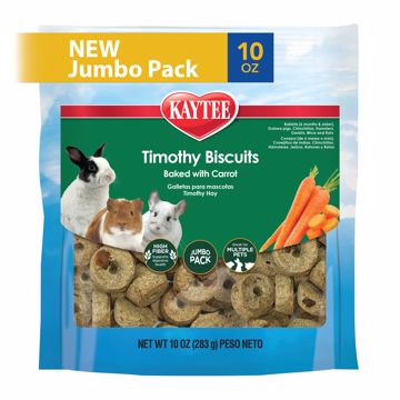 Picture of 10 OZ. TIMOTHY HAY BAKED CARROT BISCUITS SMALL ANIMAL