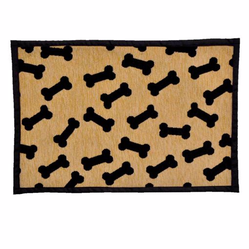 Picture of SM. DANCING BONES CHENILLE FASHION MAT