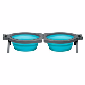 Picture of MED . BELLA ROMA TRAVEL BOWL - DOUBLE DINER - BLUE