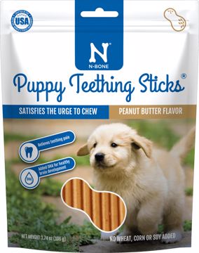 Picture of 3.74 OZ. PUPPY TEETHING STICKS - PEANUT BUTTER