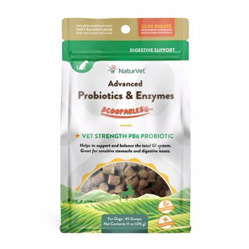Picture of 11 OZ. SCOOPABLES - ADVANCED PROBIOTICS & ENZYMES - DOG