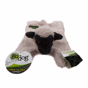 Picture of SM./MED. GODOG BARNYARD BUDDIES SQUEAKY W/CHEW GUARD - LAMB