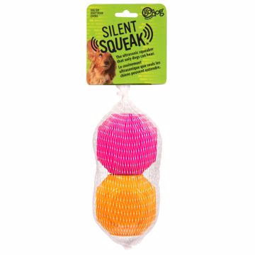 Picture of 2 CT. GODOG SILENT SQUEAK BALL DOG TOYS