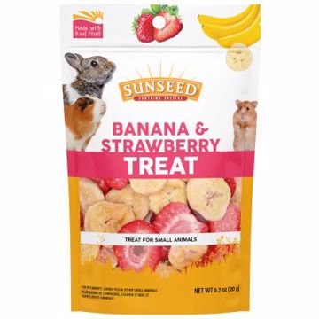 Picture of 0.7 OZ. BANANA & STRAWBERRY TREAT - SMALL ANIMAL
