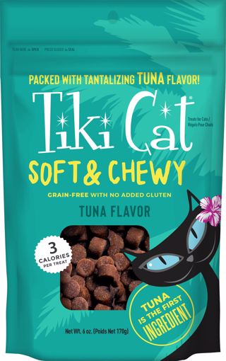 Picture of 6 OZ. TIKI CAT SOFT & CHEWY TREATS - TUNA