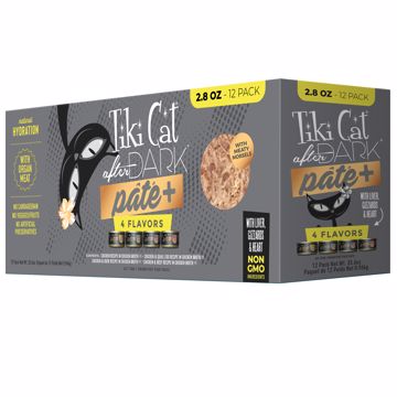 Picture of 12/2.8 OZ. TIKI CAT AFTER DARK PATE PLUS VARIETY PACK