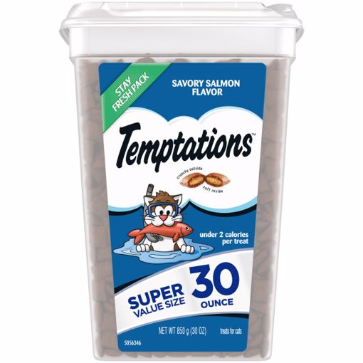 Picture of 2/30 OZ. TEMPTATIONS CAT TREATS - SALMON