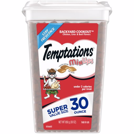 Picture of 2/30 OZ. TEMPTATIONS CAT TREATS - BACKYARD COOKOUT