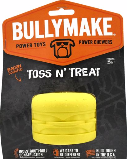 Picture of BULLYMAKE RUBBER YELLOW CHEESEBURGER - BACON FRAGRANCE