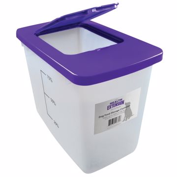 Picture of PLASTIC PET FOOD CONTAINER - HOLDS 35 LB.