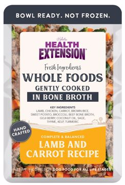 Picture of 2-5/9 OZ. POUCHES GENTLY COOKED LAMB/CARROT RECIPE FOR DOGS