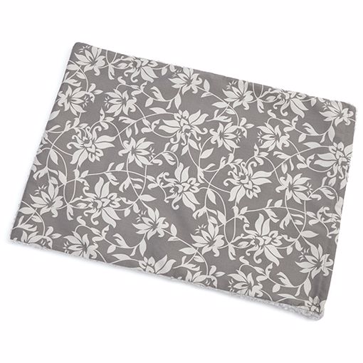 Picture of 30 IN. QUIET TIME PAN COVER - GRAY FLORAL