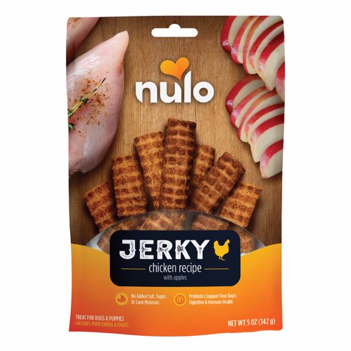 Picture of 5 OZ. JERKY STRIPS - GRAIN FREE - CHICKEN/APPLE