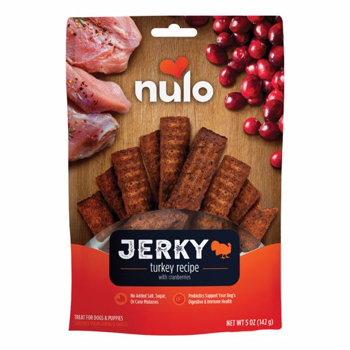 Picture of 5 OZ. JERKY STRIPS - GRAIN FREE - TURKEY/CRANBERRY