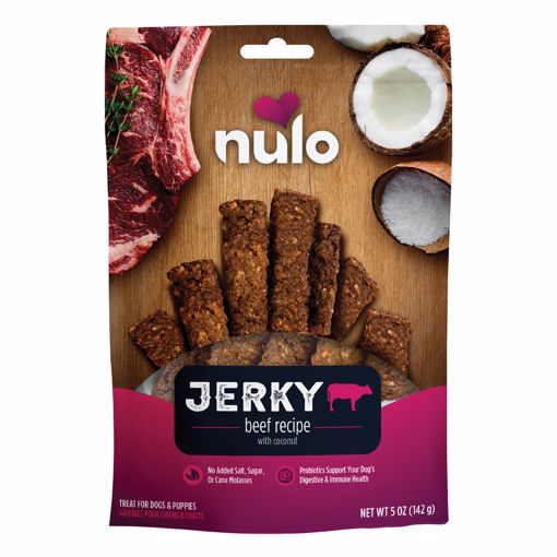 Picture of 5 OZ. JERKY STRIPS - GRAIN FREE - BEEF/COCONUT