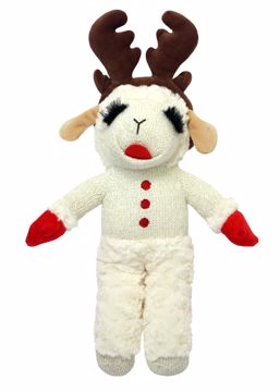 Picture of 6 IN. HOLIDAY LAMBCHOP W/ANTLERS