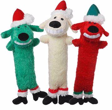 Picture of 12 IN. HOLIDAY LOOFA SANTA - ASSORTED COLORS