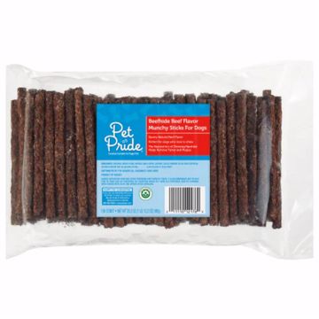 Picture of PET PRIDE RAWHIDE MUNCHEE STICK - 100 CT.