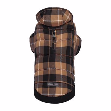 Picture of SIZE 22 PRISM PUFFER - BROWN PLAID
