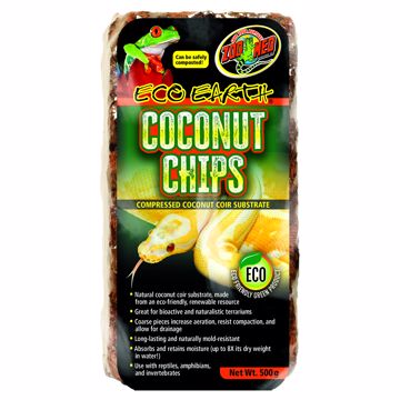 Picture of ECO EARTH COCONUT CHIPS - 500 G. BRICK